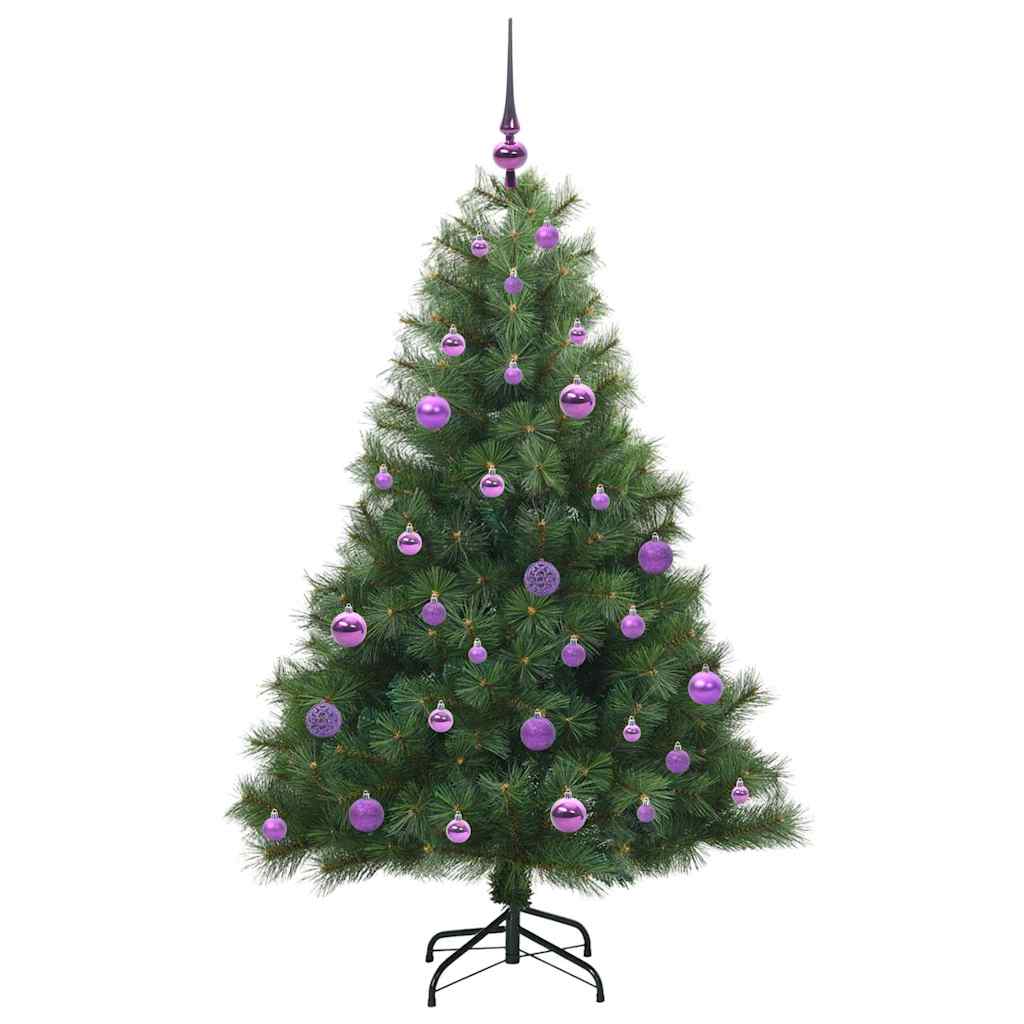 Sapin de Noël artificiel avec 150 LED Vert 150 cm PE et PVC - XIOS