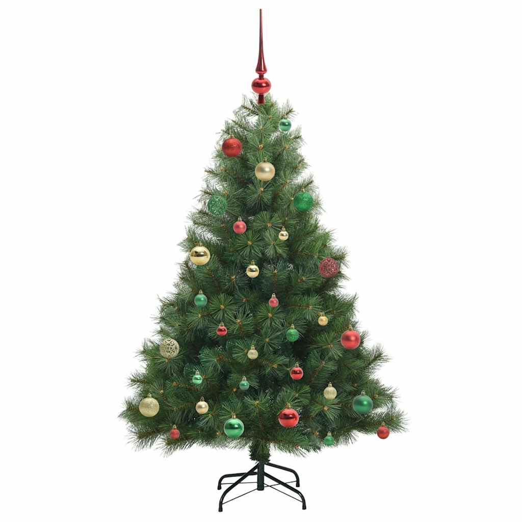Sapin de Noël artificiel avec 150 LED Vert 150 cm PE et PVC - XIOS