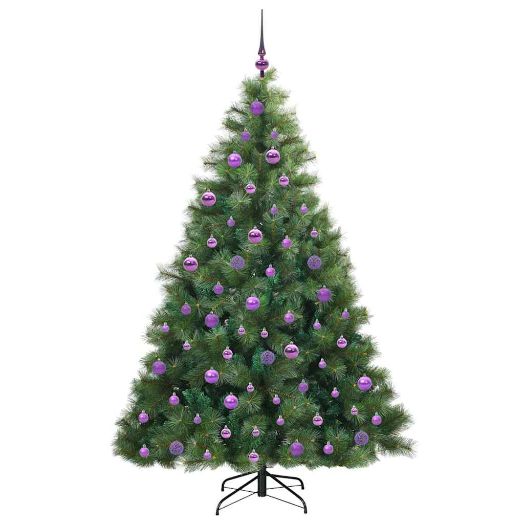 Sapin de Noël artificiel avec 300 LED Vert 180 cm PE et PVC - XIOS