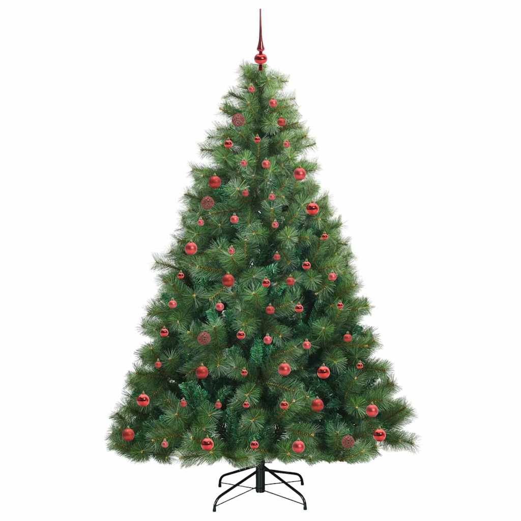 Sapin de Noël artificiel avec 300 LED Vert 210 cm PE et PVC - XIOS