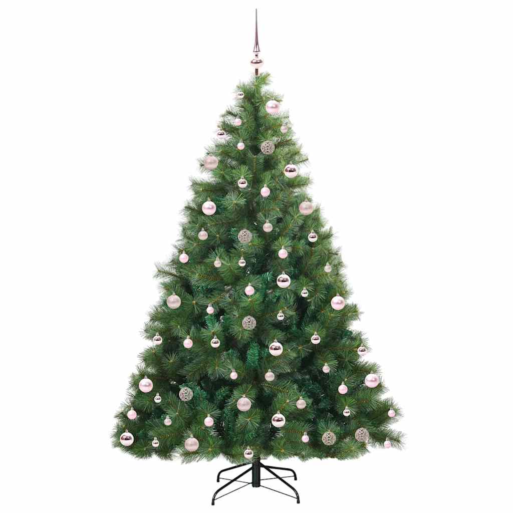 Sapin de Noël artificiel avec 300 LED Vert 210 cm PE et PVC - XIOS