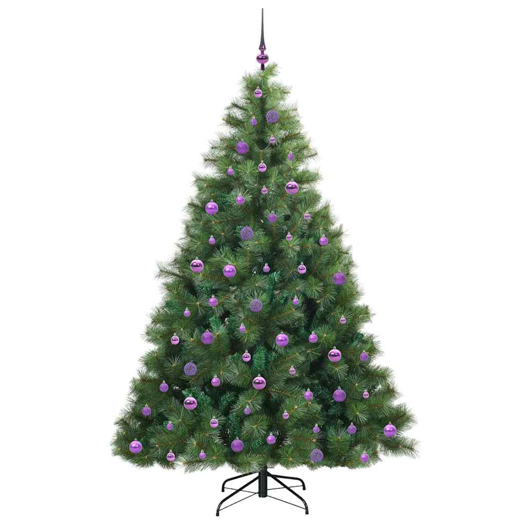 Sapin de Noël artificiel avec 300 LED Vert 210 cm PE et PVC - XIOS