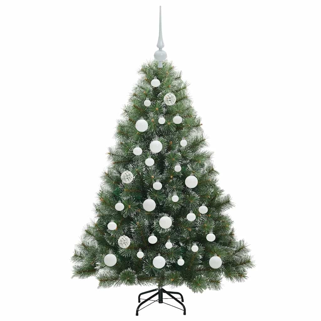 Sapin de Noël artificiel avec 150 LED Vert 120 cm PE et PVC - XIOS