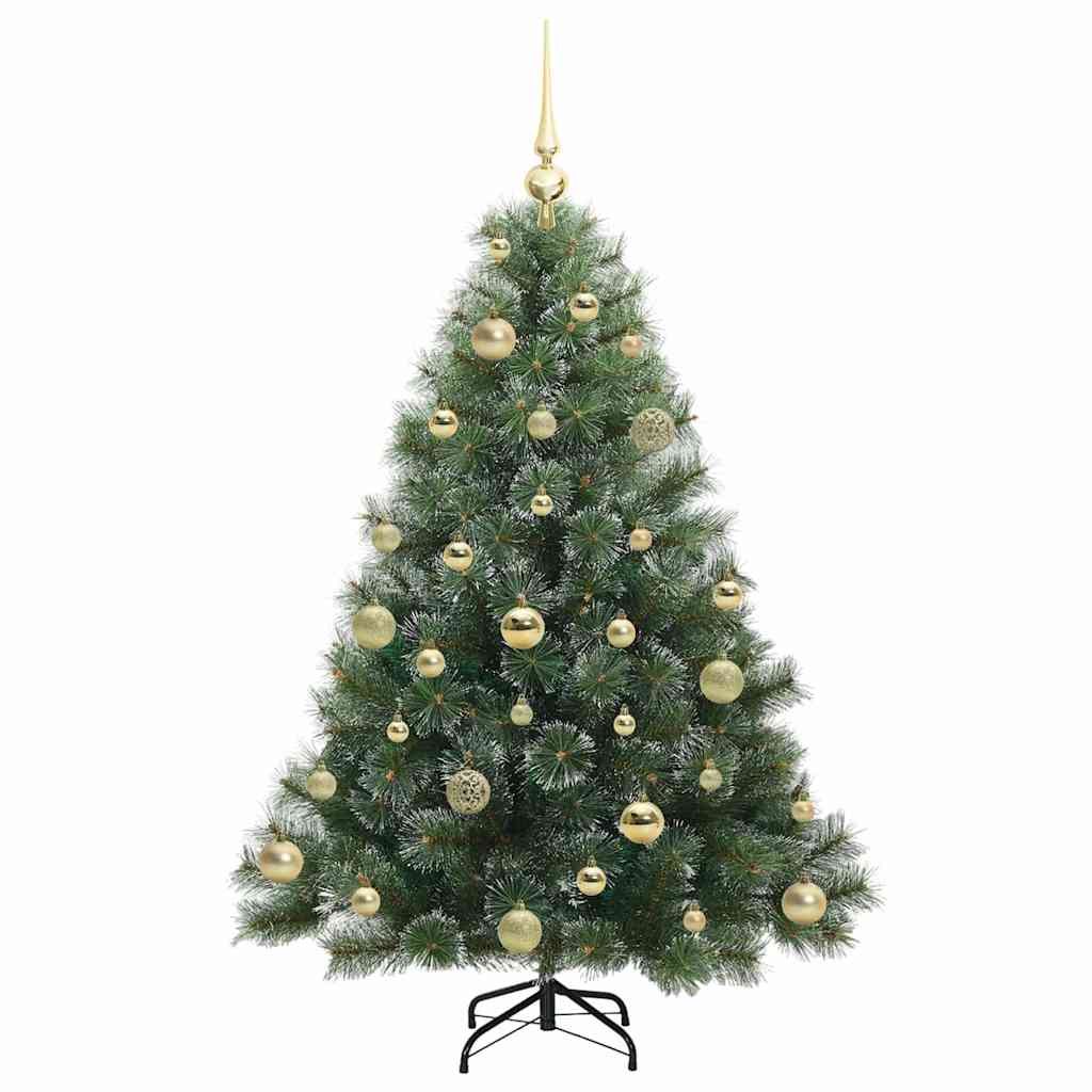 Sapin de Noël artificiel avec 150 LED Vert 120 cm PE et PVC - XIOS