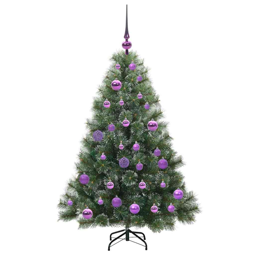 Sapin de Noël artificiel avec 150 LED Vert 120 cm PE et PVC - XIOS