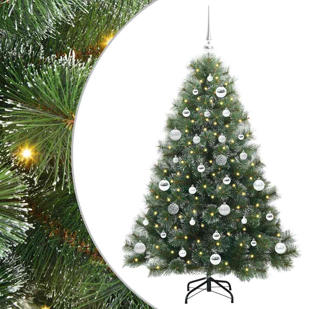 Sapin de Noël artificiel avec 150 LED Vert 150 cm PE et PVC - XIOS