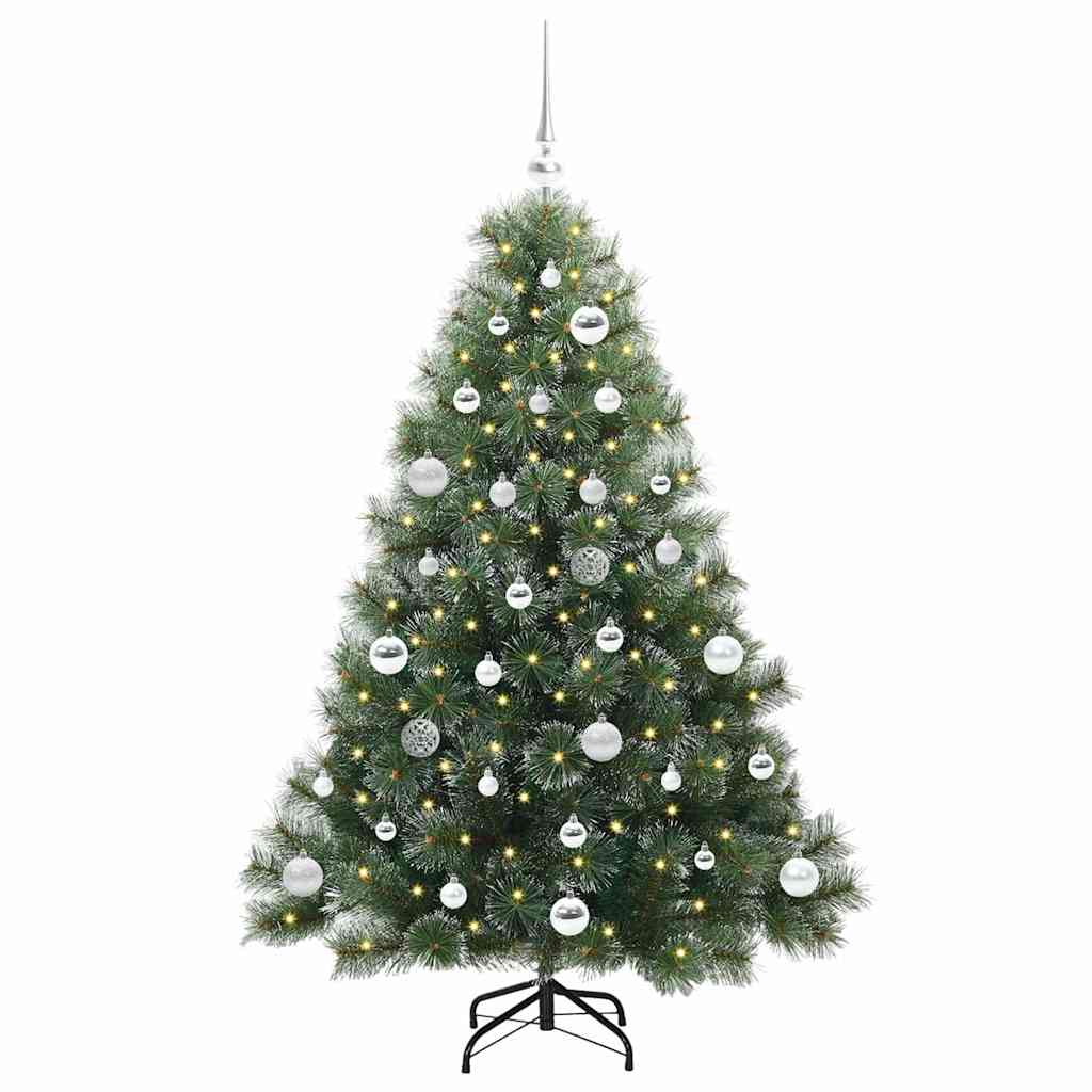 Sapin de Noël artificiel avec 150 LED Vert 150 cm PE et PVC - XIOS