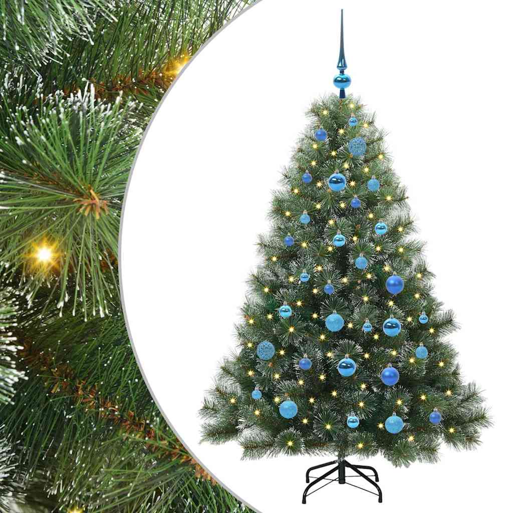 Sapin de Noël artificiel avec 150 LED Vert 150 cm PE et PVC - XIOS
