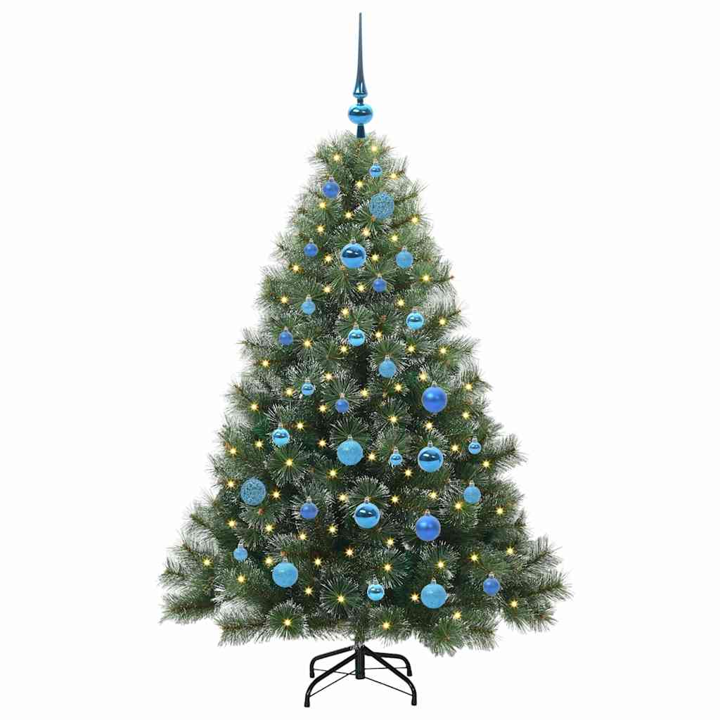 Sapin de Noël artificiel avec 150 LED Vert 150 cm PE et PVC - XIOS
