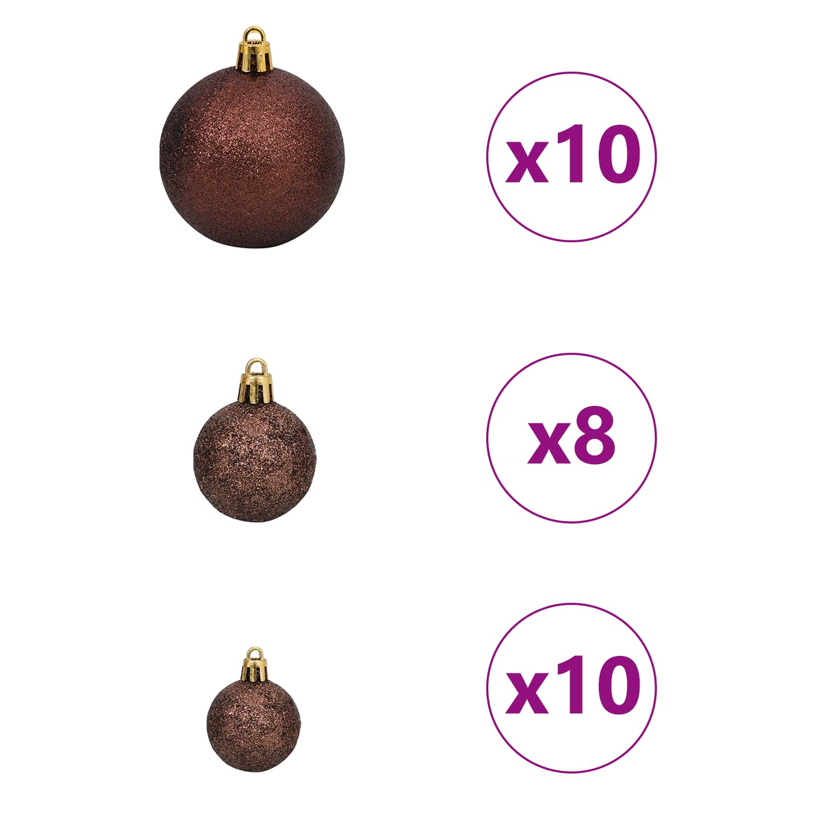 Sapin de Noël artificiel avec 300 LED Vert 210 cm PE et PVC
