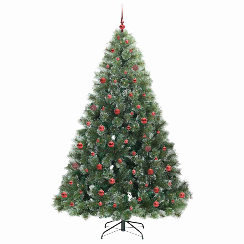 Sapin de Noël artificiel avec 300 LED Vert 210 cm PE et PVC - XIOS