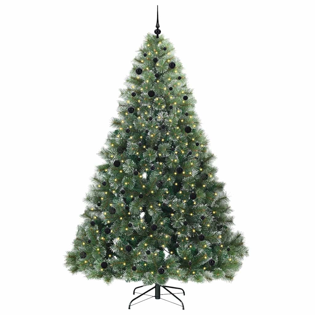 Sapin de Noël artificiel avec 300 LED Vert 240 cm PE et PVC - XIOS