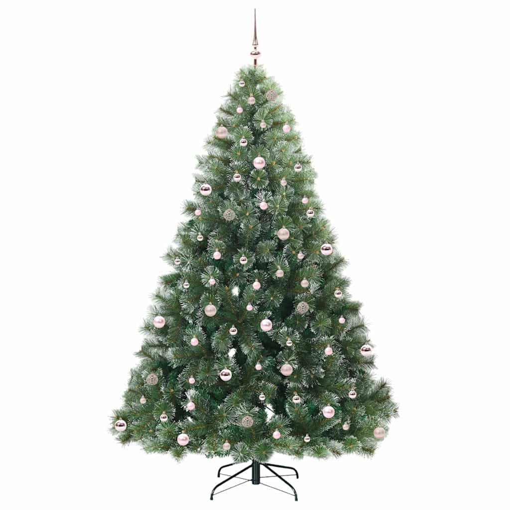 Sapin de Noël artificiel avec 300 LED Vert 240 cm PE et PVC - XIOS