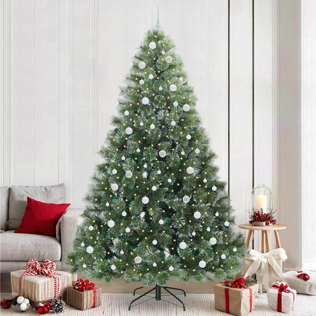 Sapin de Noël artificiel avec 300 LED Vert 240 cm PE et PVC - XIOS