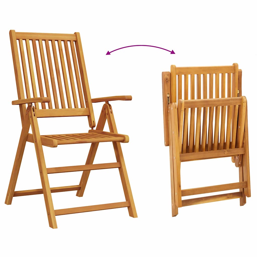 Ensemble de salle à manger pour jardin Pliable 7 pcs Marron - XIOS