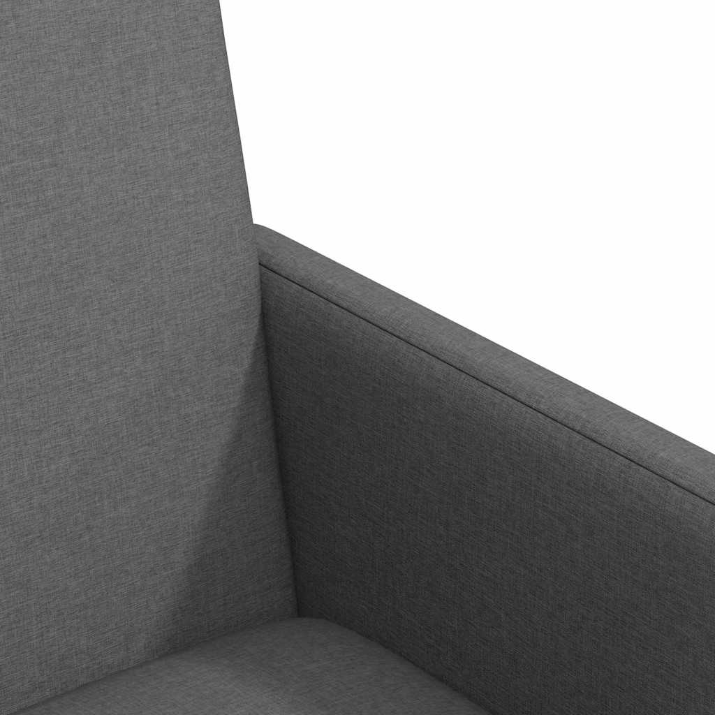 Chaise de salle à manger 2 pcs Gris foncé 57 x 66 x 94 cm tissu - XIOS