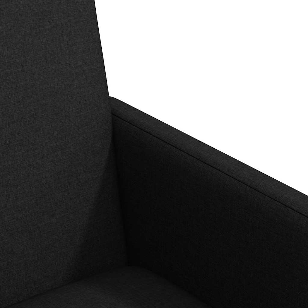 Chaise de salle à manger 2 pcs Noir 57 x 66 x 94 cm tissu - XIOS