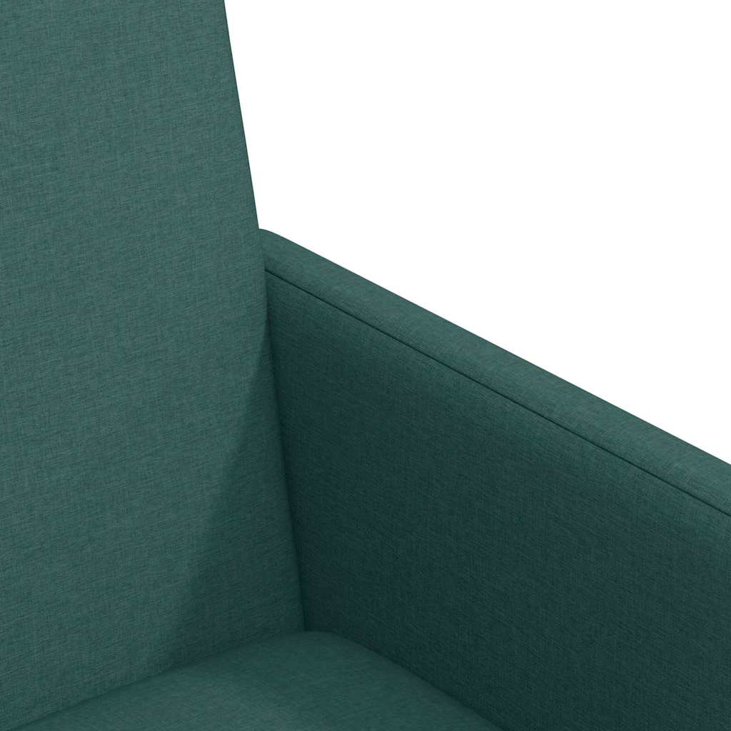Chaise de salle à manger 2 pcs Vert foncé 57 x 66 x 94 cm tissu - XIOS