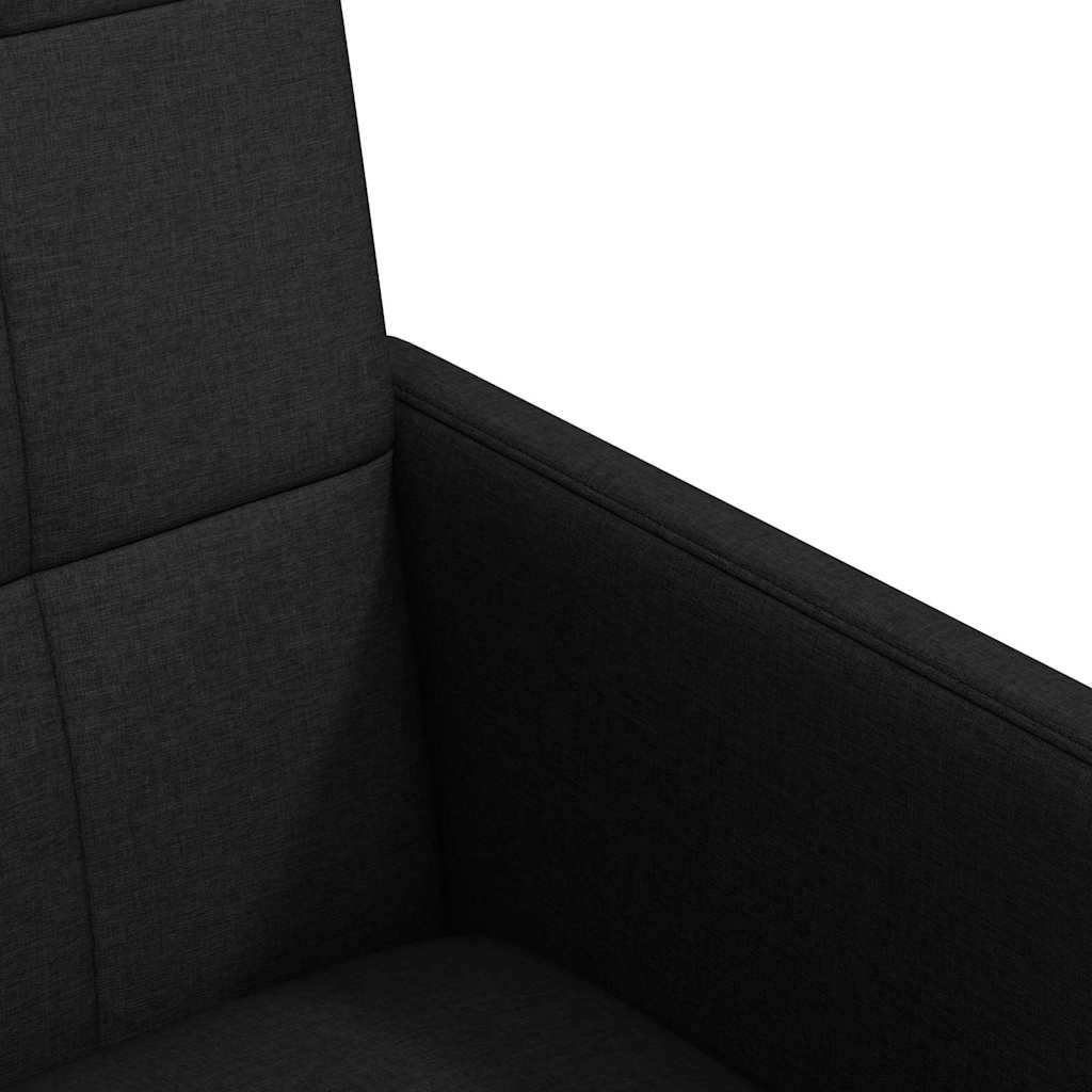 Chaises de Salle à Manger avec Roues 2 pcs Noir 58 x 65 x 94 cm - XIOS