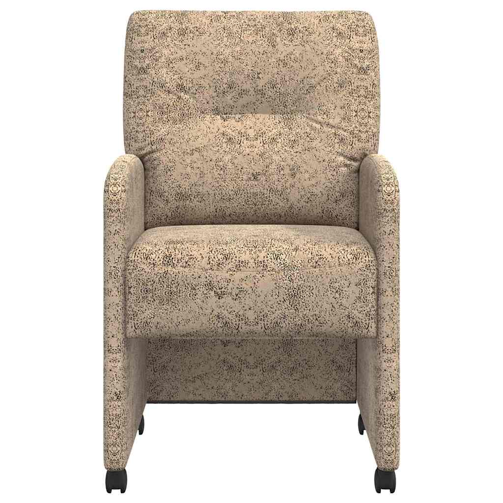 Chaises de Salle à Manger avec Roues 2 pcs Gris clair - XIOS