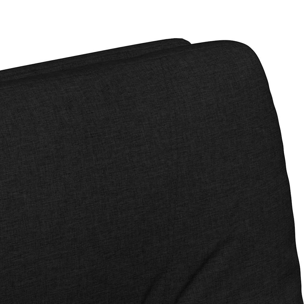 Chaises de Salle à Manger avec Roues 2 pcs Noir 57 x 67 x 95 cm - XIOS