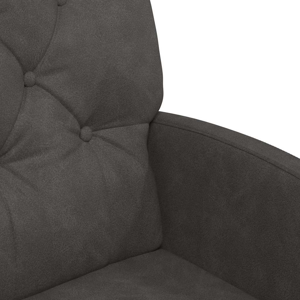 Chaises de Salle à Manger avec Roues 2 pcs Noir 58 x 67 x 97 cm - XIOS