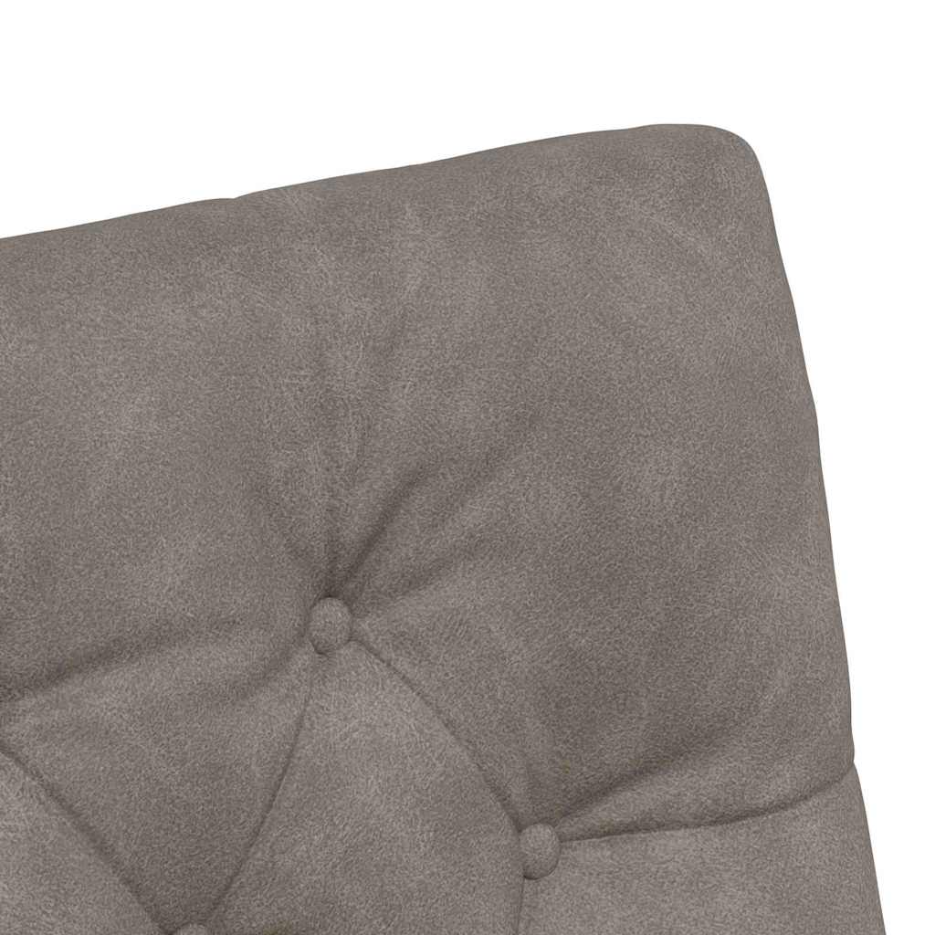 Chaises de Salle à Manger avec Roues 2 pcs Gris 58 x 67 x 97 cm - XIOS