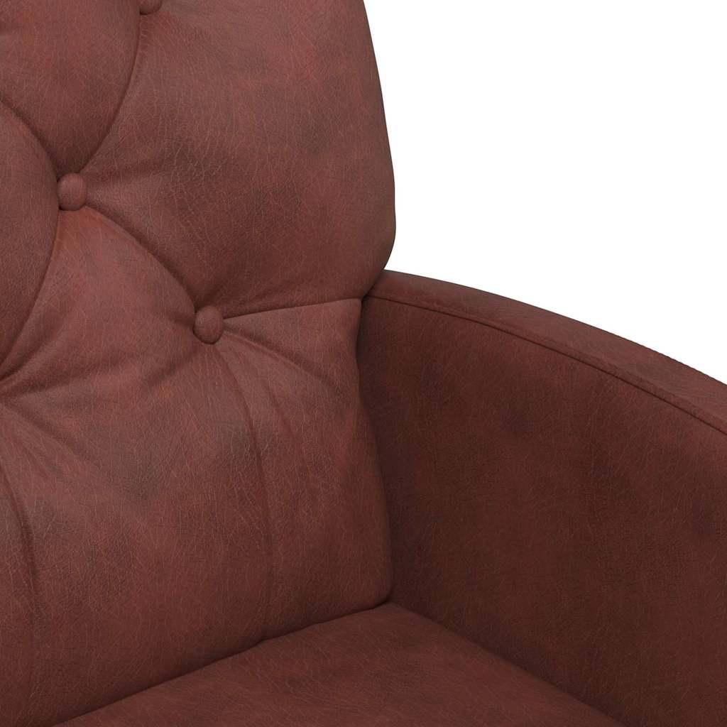 Chaises de Salle à Manger avec Roues 2 pcs Marron brillant - XIOS