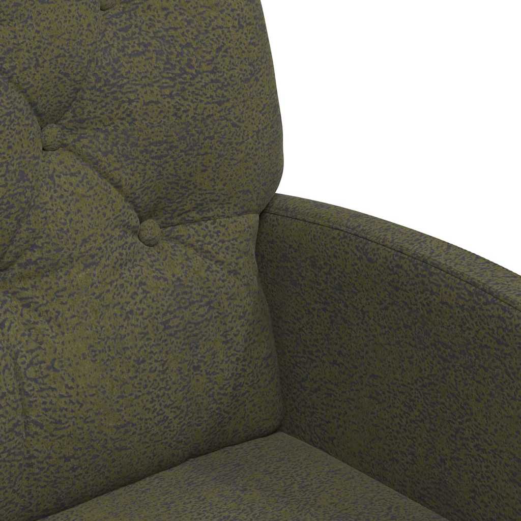 Chaises de Salle à Manger avec Roues 2 pcs Vert armée - XIOS