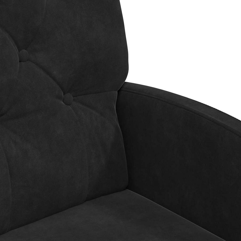 Chaises de Salle à Manger avec Roues 2 pcs Noir 58 x 67 x 97 cm - XIOS