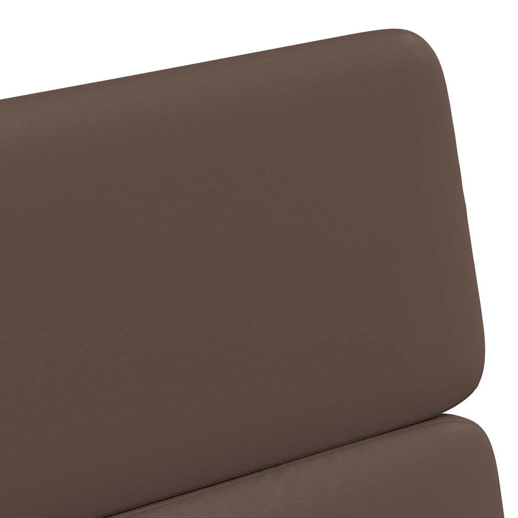 Chaises de Salle à Manger avec Roues 2 pcs Marron - XIOS