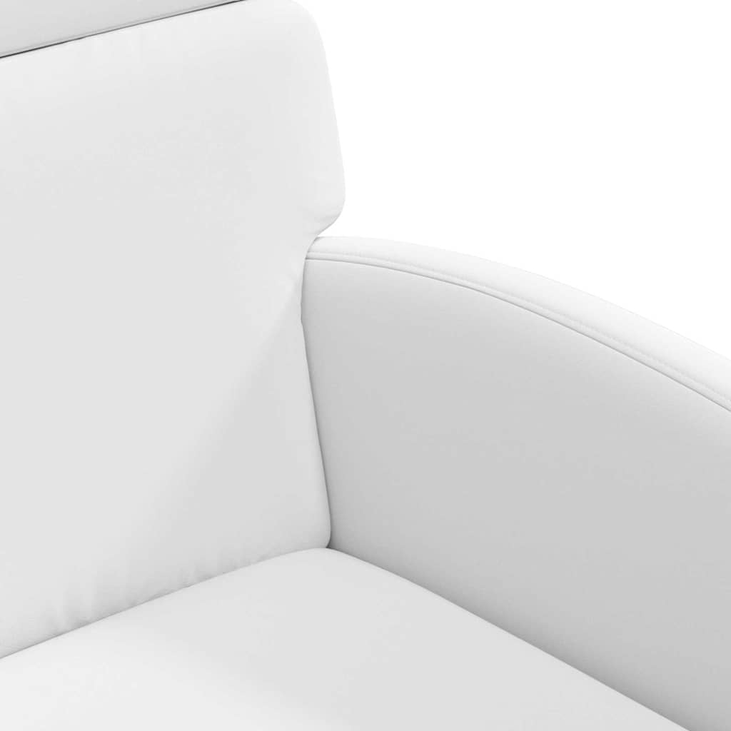 Chaises de Salle à Manger avec Roues avec des roues 2 pcs Blanc - XIOS