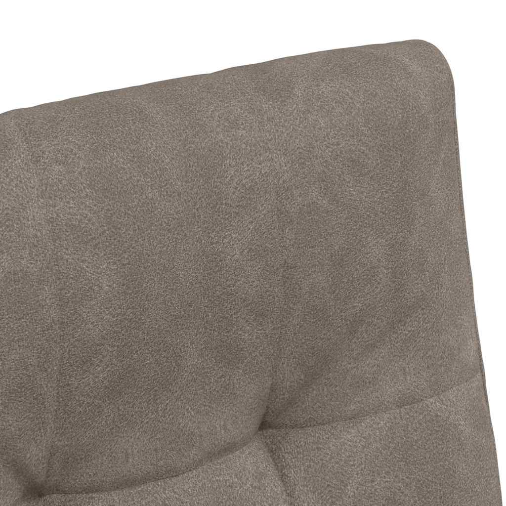 Chaises de Salle à Manger avec Roues 2 pcs Gris 58 x 67 x 97 cm - XIOS