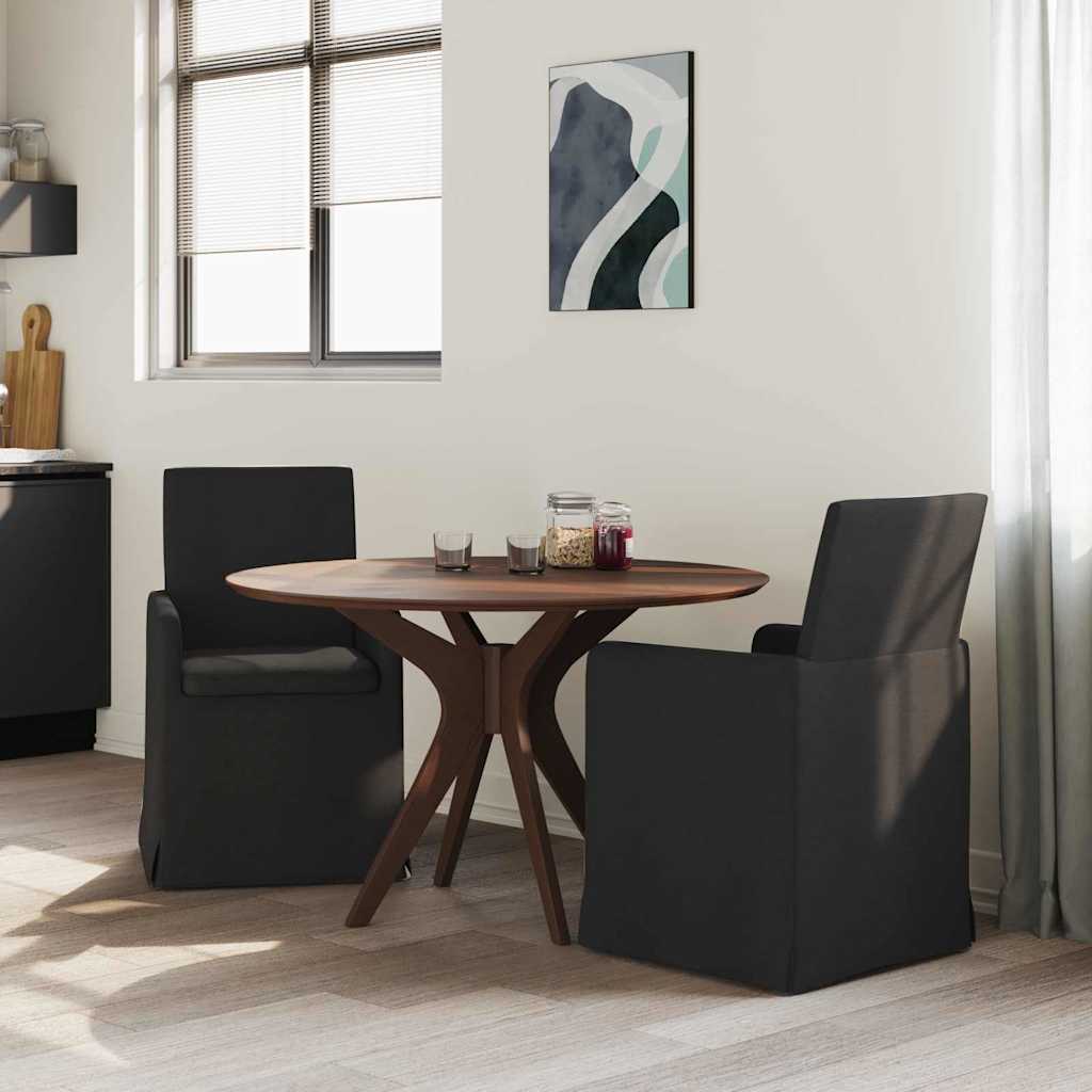 Chaises de salle à manger 2 pcs Noir 57 x 67 x 95 cm tissu - XIOS