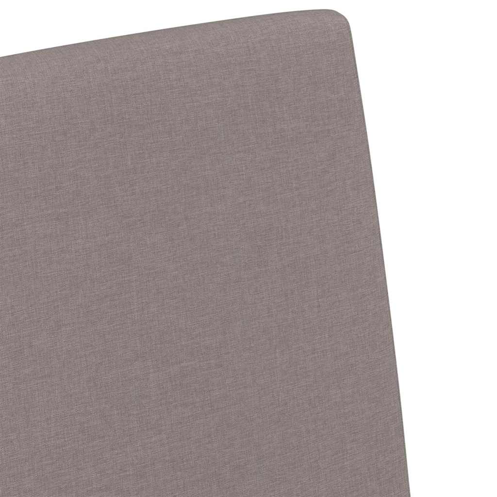 Chaises de salle à manger 2 pcs Taupe 57 x 67 x 95 cm tissu - XIOS