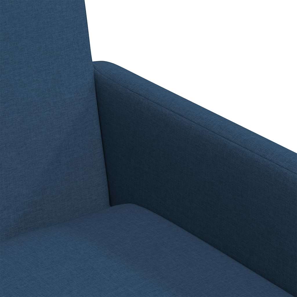 Chaises de salle à manger 2 pcs Bleu 57 x 67 x 95 cm tissu - XIOS
