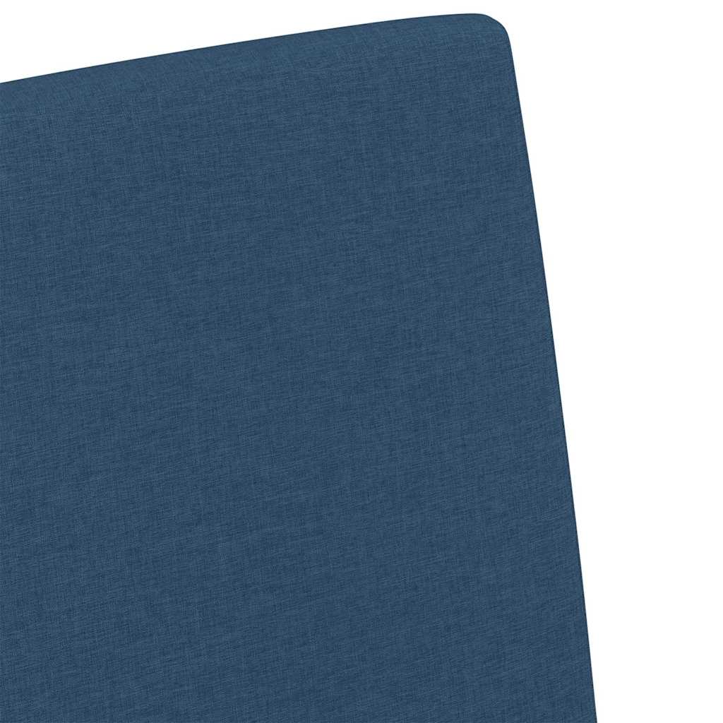Chaises de salle à manger 2 pcs Bleu 57 x 67 x 95 cm tissu - XIOS