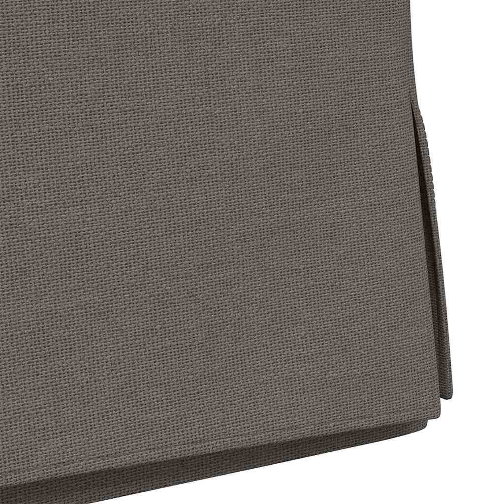 Chaises de salle à manger 2 pcs Gris clair 57 x 67 x 98 cm Lin - XIOS