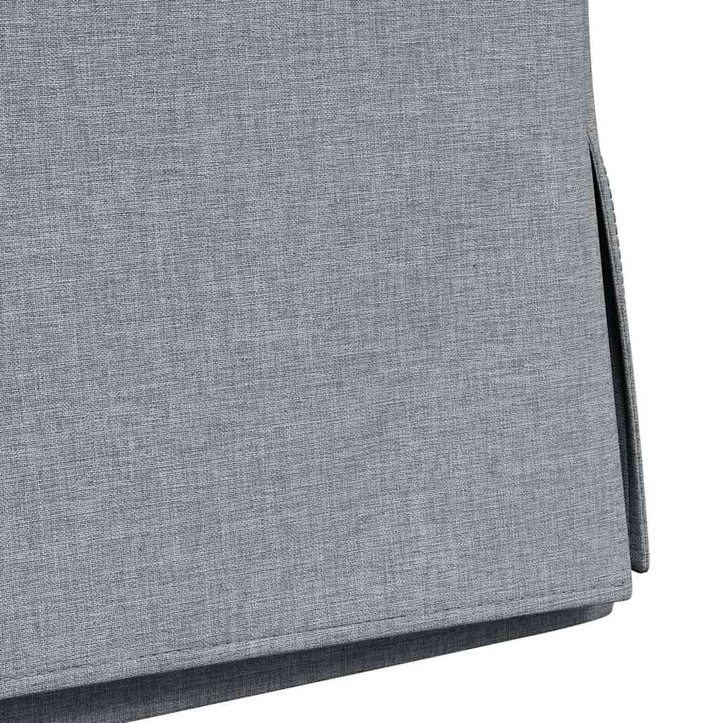 Chaises de salle à manger 2 pcs Gris clair 57 x 67 x 98 cm - XIOS