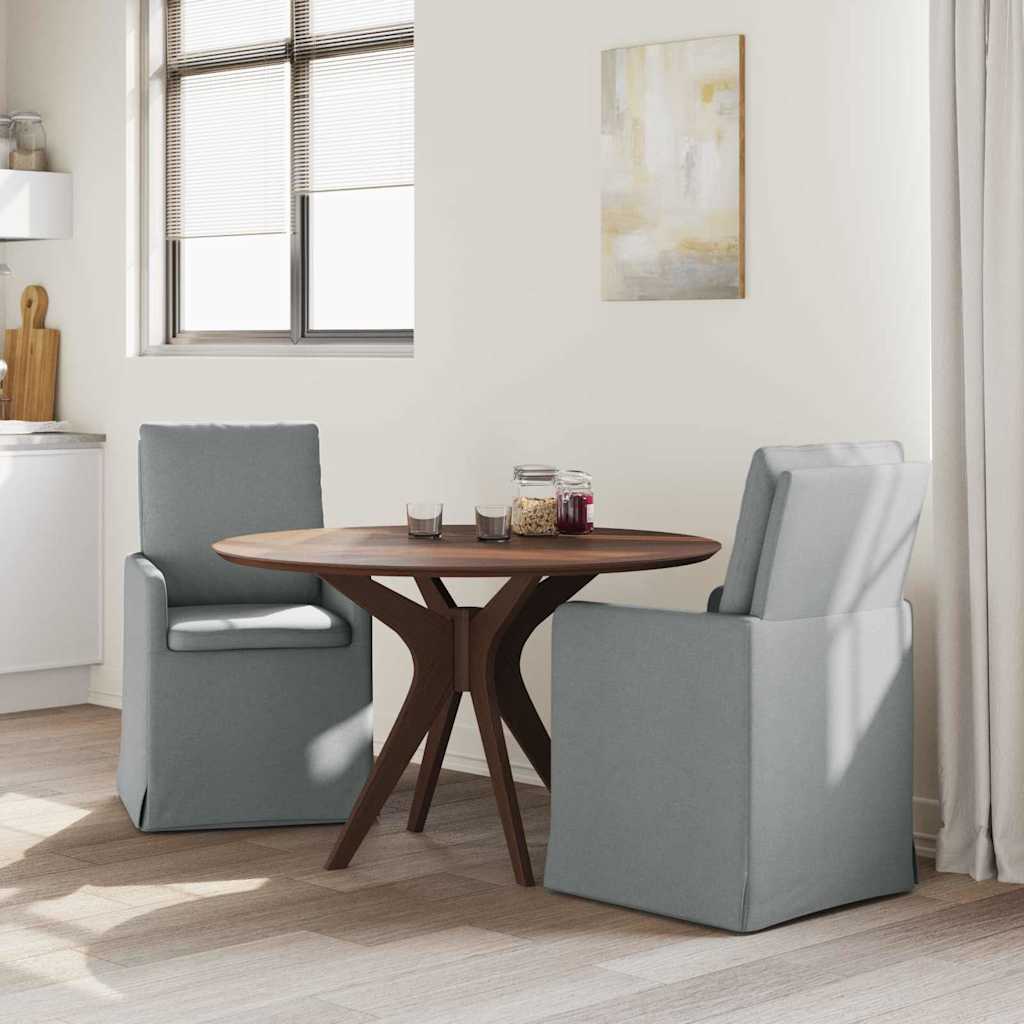 Chaises de salle à manger 2 pcs Gris clair 57 x 67 x 98 cm - XIOS