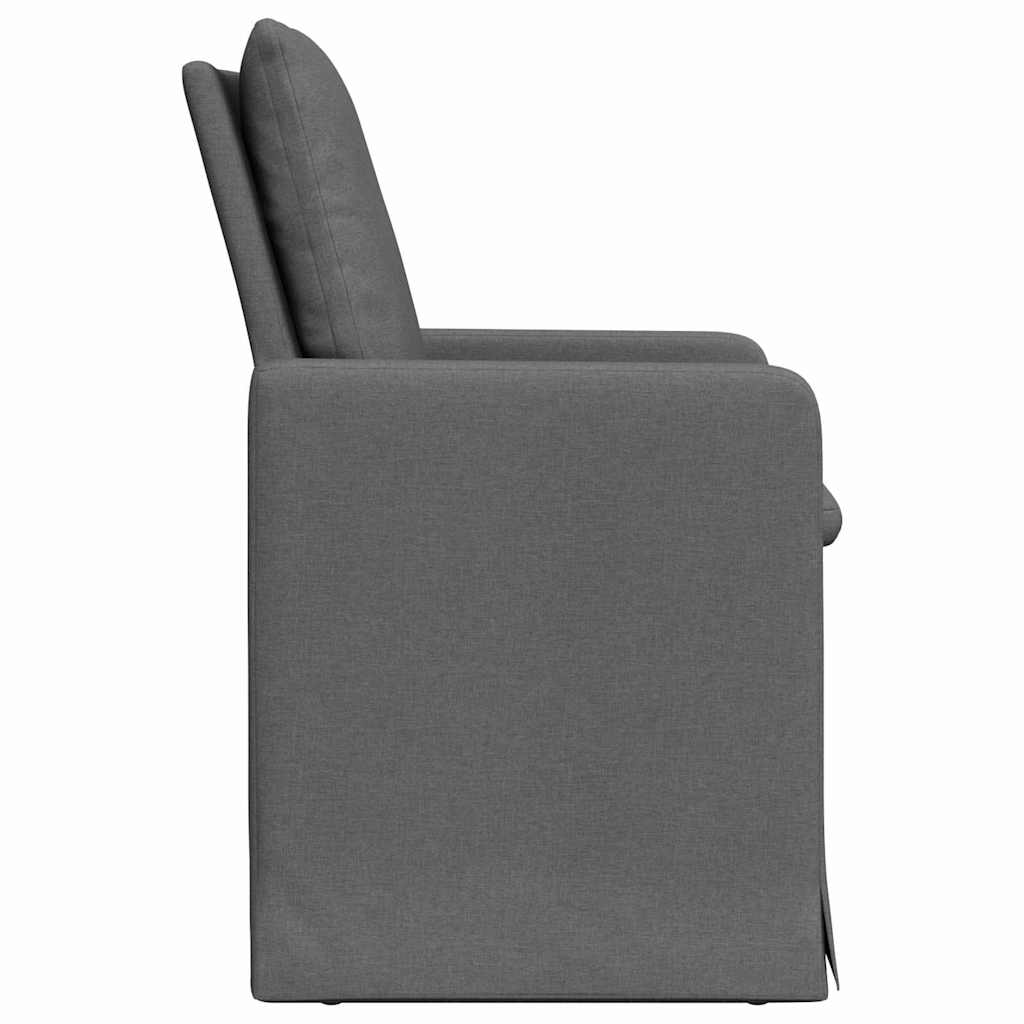 Chaises de salle à manger 2 pcs Gris foncé 57 x 67 x 98 cm - XIOS
