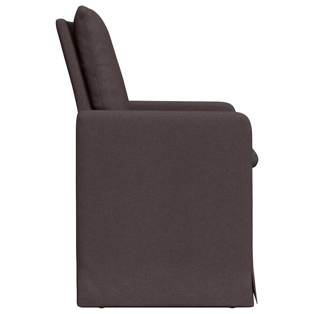 Chaises de salle à manger 2 pcs Marron foncé 57 x 67 x 98 cm - XIOS