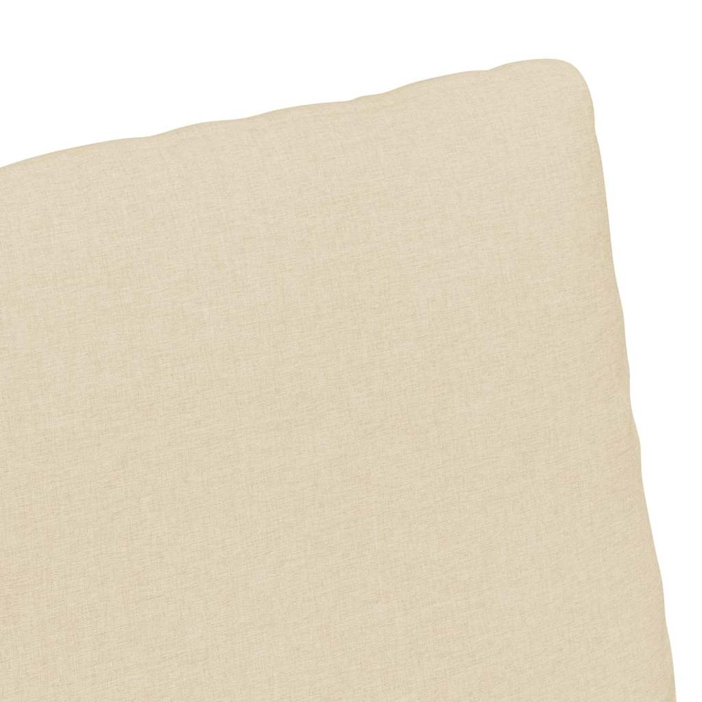 Chaises de salle à manger 2 pcs Crème 57 x 67 x 98 cm tissu - XIOS