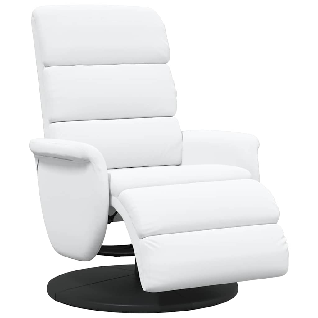 Fauteuil inclinable Blanc 71 x 98 x 106 cm Faux cuir - XIOS