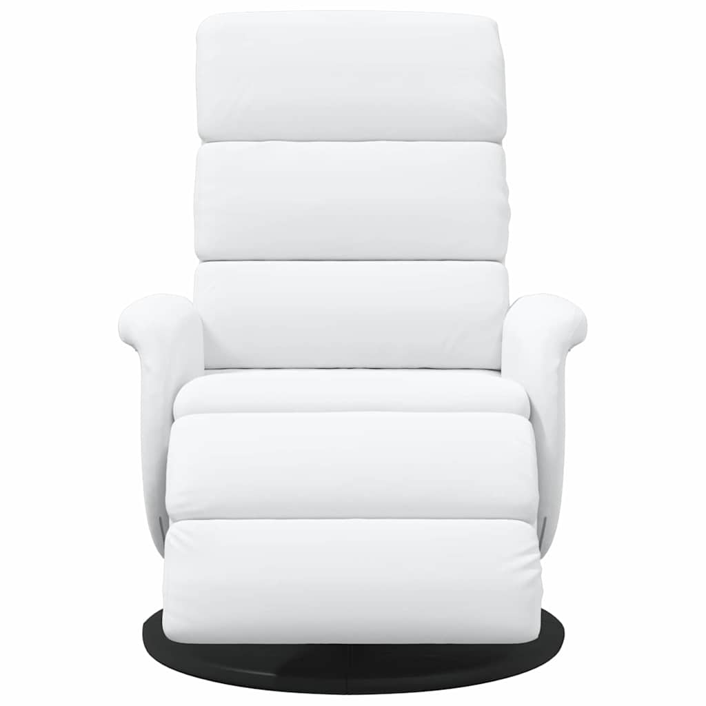 Fauteuil inclinable Blanc 71 x 98 x 106 cm Faux cuir - XIOS