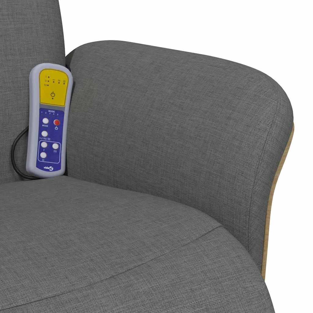 Fauteuil de massage inclinable Gris foncé 79 x 87 x 104,5 cm - XIOS