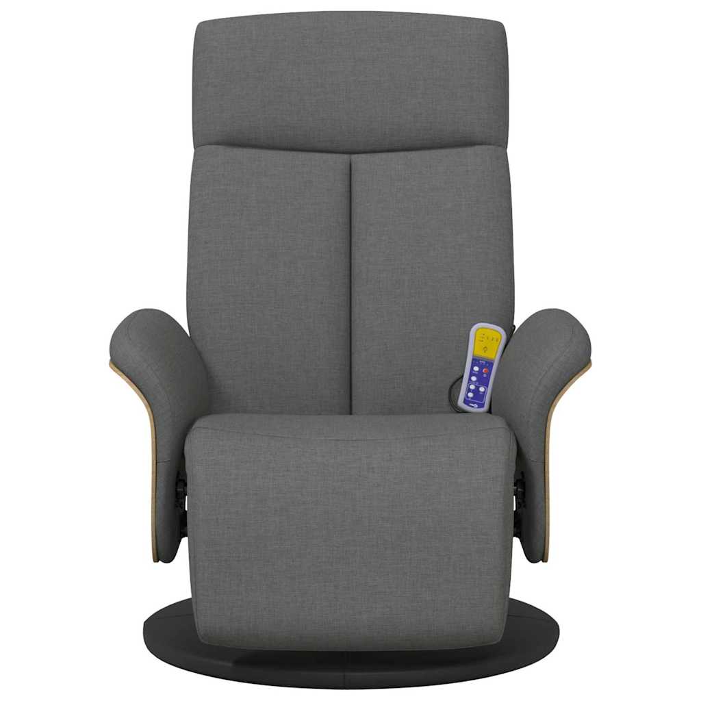 Fauteuil de massage inclinable Gris foncé 79 x 87 x 104,5 cm - XIOS