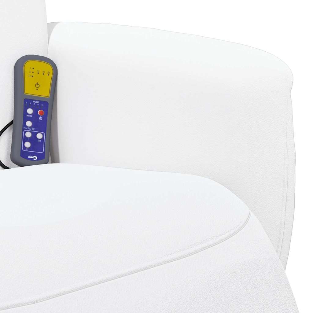 Fauteuil de massage inclinable Blanc 71 x 90 x 105 cm - XIOS