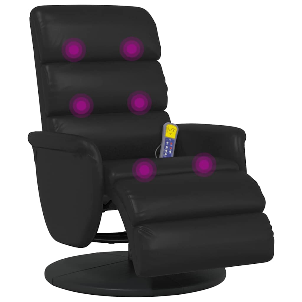 Fauteuil de massage inclinable Noir 71 x 98 x 106 cm - XIOS