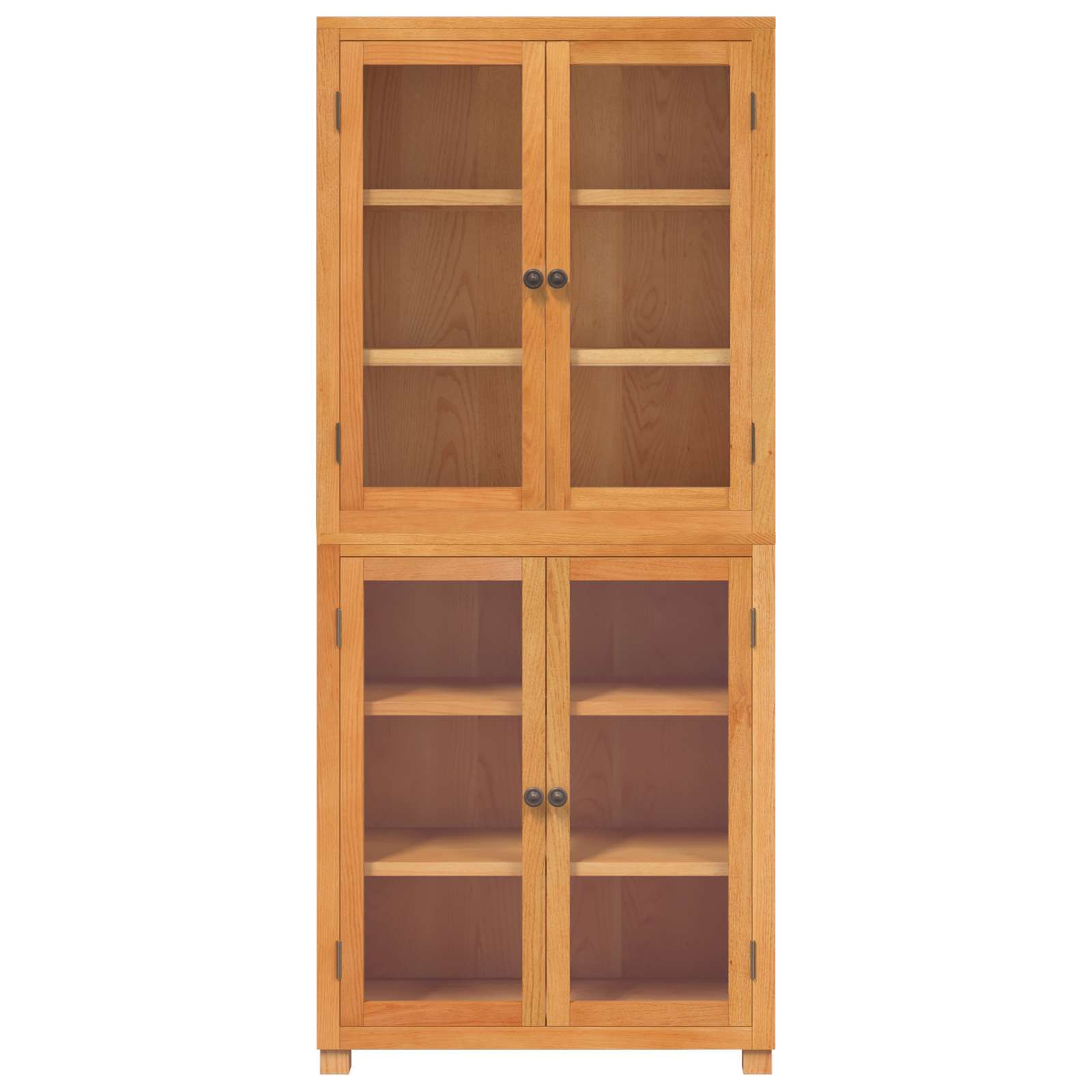 Ensemble de meubles de rangement 2 pc Naturel 80 x 35 x 185 cm - XIOS